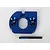 Traxxas Blue Aluminium Motor Plate w/ 3x30mm Grub Screw 6461