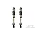 Pro-Line PowerStroke Aluminium Threaded Shock Set 2Pcs 6063-01