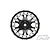Pro-Line 4.0/5.5" Impulse Pro-Loc Black Rims - Grey Beadlocked Wheels 2Pcs 2763-03