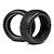 HB 3.3" Block (Red Compound) Tyres 2Pcs w/ Foam 67769