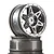 ARRMA 2.0/2.2" Chrome Raider Rims 2Pcs AR510040