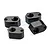 Rovan 5IVE-T Black Aluminium Side Cage Nut Inserts 4Pcs 151022