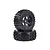 Rovan 4.7/5.5" 5IVE-T Bow-Tie Tyres on Black Rims - Beadlocked Wheels 2Pcs 97043