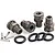 Rovan 5IVE-T Gunmetal Aluminium Wheel Widener Set 97024