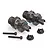 Rovan Gunmetal Aluminium Clipless Front Widener Hex Adapter Set 95144