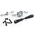Rovan 5IVE-T Silver Aluminium Dual Steering Servo Saver Arm 87064
