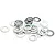 Rovan 5x10x0.4mm Metal Washer 20Pcs 68238