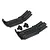 Traxxas X-Maxx Front & Rear Skid Plate w/ Rubber Impact Block 7744