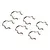 Traxxas X-Maxx Wheel Hex Clips 6Pcs 7757
