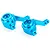HSP Blue Aluminium Steering Hubs 2Pcs 102011