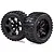 HSP 2.8" Off Road Tyres on Black Rims - Wheels 2Pcs 08010