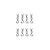 Xinlehong 0.75mm Body Pins 8Pcs 15-WJ07