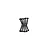 Xinlehong 2x15mm Coarse Thread Countersunk Head Screws 10Pcs 15-LS03