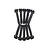 Xinlehong 2.3x10mm Coarse Thread Binder Head Screws 10Pcs 15-LS06
