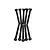 Xinlehong 2.3x16mm Coarse Thread Binder Head Screws 10Pcs 15-LS08