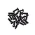 Xinlehong 2.6x7mm Coarse Thread Binder Head Screws 10Pcs 15-LS09