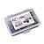 A clear plastic storage box filled with assorted stainless steel screws and hardware for an HPI Bullet ST Flux RC car.