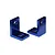 Traxxas DCM M41 Widebody Blue Aluminium Drive Strut Mount 2Pcs 5775