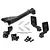 Traxxas TRX-4 Land Rover Defender Scaled Snorkel & Side Mirror Set w/ Decal 8020