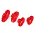 Traxxas Ford GT Red Front & Rear Brake Calipers Set 8367