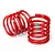 Traxxas 4-Tec 2.0 Red (Green Stripe 4.075 Rate) Shock Springs 2Pcs 8363