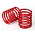 Traxxas 4-Tec 2.0 Red (3.7 Rate) Shock Springs 2Pcs 8362