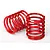 Traxxas 4-Tec 2.0 Red (White Stripe 2.8 Rate) Shock Springs 2Pcs 8366