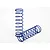 Traxxas Blue Front Shock Springs 2Pcs 3758T