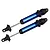 Traxxas X-Maxx Blue Aluminium GTX Shocks Assembled w/o Springs 2Pc 7761