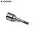 A single Vanquish VVD V1-HD universal drive shaft stub axle made of machined steel, shown against a white background.