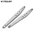 Two silver aluminium rear trailing arms for an RC vehicle by Vanquish Products, shown against a plain white background.