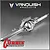 Vanquish Silver Aluminium Wraith/Yeti Rear Solid Centered Pumpkin Currie Differential/Axle Housing VPS08347