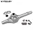 Vanquish Products silver aluminium solid axle housing for RC vehicles, including mounting hardware, bearing, and axle clamps on a white background.