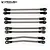 Vanquish SCX10 Stainless Steel Currie F9 Linkage Upgrade Set 8Pcs VPS07860