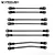 Vanquish 1/4" Stainless Steel Currie/SCX10 12.3" Wheelbase Linkage Upgrade Set 10Pcs VPS06731