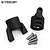 Vanquish Black Aluminium Wraith/XR10 Steering Hub Carriers (C-Hub) Set 2Pcs VPS02004