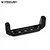 A black anodized aluminium servo mount for AR60 axles by Vanquish Products, shown against a white background.