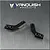 Vanquish Black Aluminium Wraith Race Ackerman Arm Set VPS03210