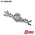 Vanquish Silver Aluminium SCX10 II Currie RockJock Front Solid Differential/Axle Housing VPS06609