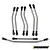 Vanquish 1/4" Stainless Steel RR10 Bomber Linkage Upgrade Set 8Pcs IRC00060
