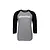 Traxxas Raglan Grey & Black Extra Large Long Sleeve T-Shirt 1369-XL
