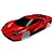 Traxxas 1/10 Red Ford GT Painted Body Shell 8311R