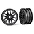 Traxxas TRX-4 1.9" Black Rims 2Pcs 8271