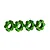 Traxxas Green Aluminium X-Maxx 24mm Wheel Hex 7756G