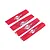 Outerwears Red 1/8 Shock Cover Set 44-2292-03