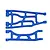 RPM Blue Traxxas X-Maxx Upper & Lower Suspension Arm Set 82355