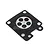 Zenoah Carburettor Metering Diaphragm Cover Kit 848HE081K0