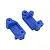 RPM Blue Traxxas Slash 2WD/Nitro Slash/E-Stampede/E-Rustler Left & Right Caster Blocks 80715