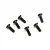 Traxxas 2.5x8mm Fine Thread Countersunk Head Screws 6Pcs 2524