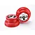 Traxxas 2.2/3.0" Chrome/Red Rims 2Pcs 5870